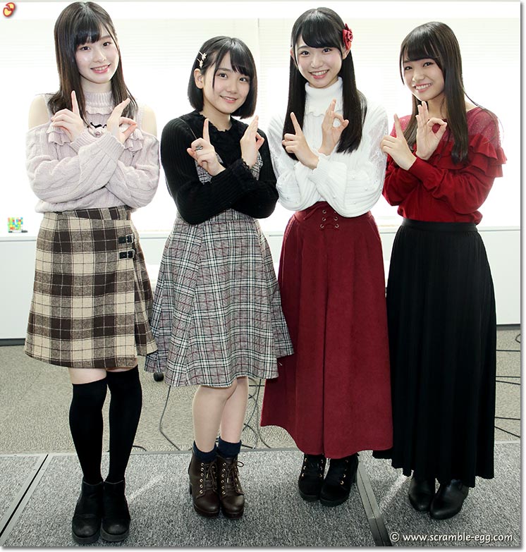 16期ポーズをしてくれた16期生