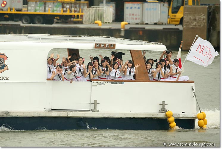 お披露目イベント時のNGT48