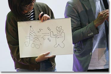 株主が描くイラスト2