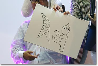 株主が描くイラスト3