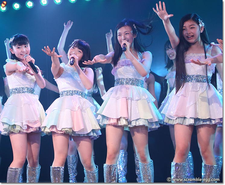 大竹ひとみ、多田京加、田屋美咲、道枝咲